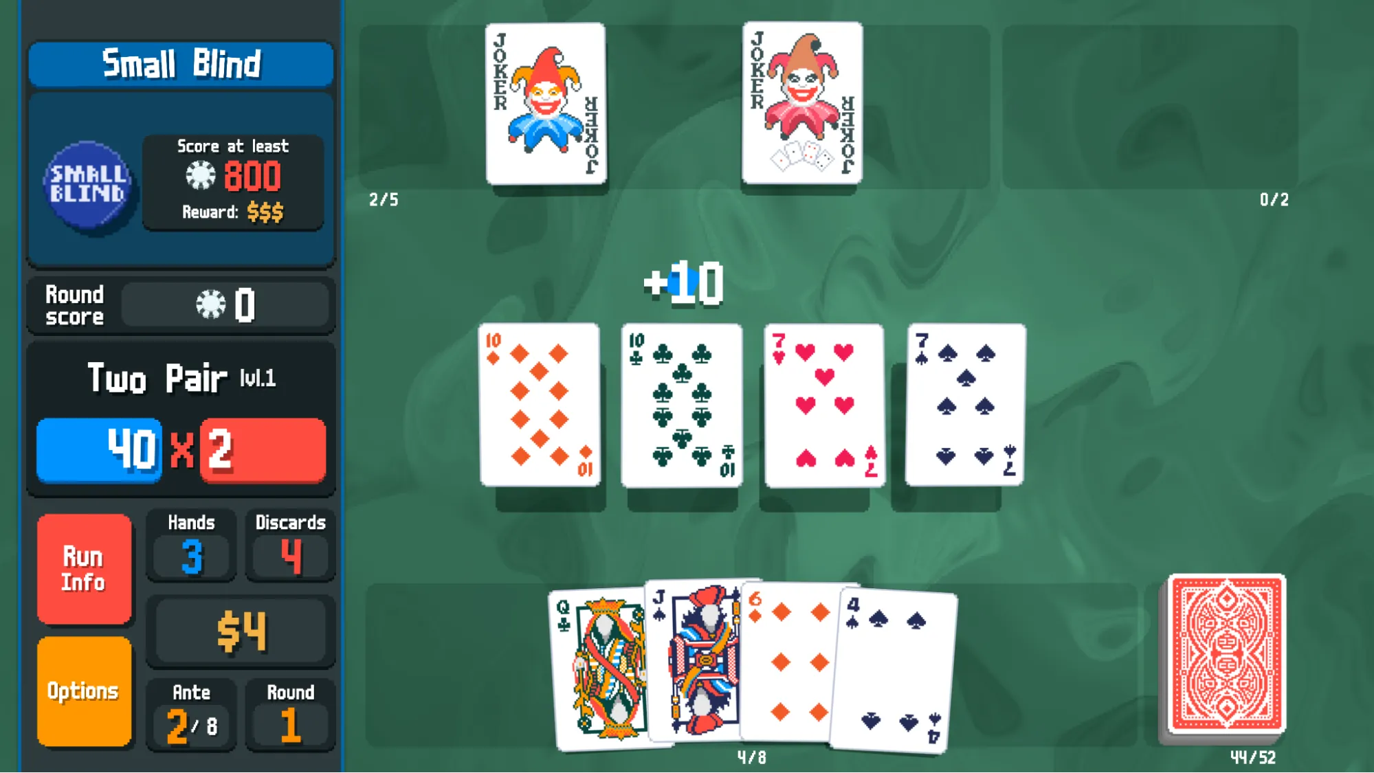 Balatro Game Screenshot